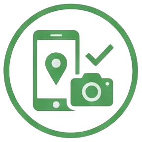 カメラ・位置情報の許可